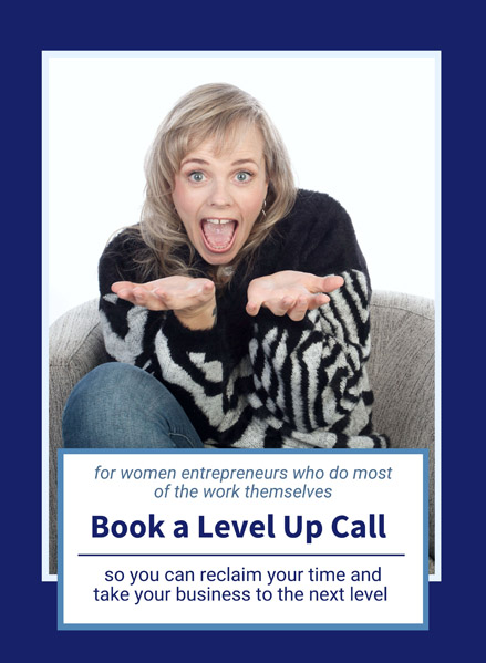 book a level up call with career transition coach Genea Barnes